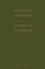 European Yearbook / Annuaire Europeen, Volume 4 (1956): (1956)