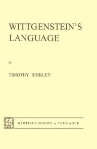 Title: Wittgenstein's Language, Author: T. Binkley