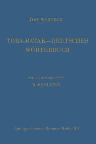 Title: Toba-Batak-Deutsches Wörterbuch, Author: Johannes Gustav Warneck