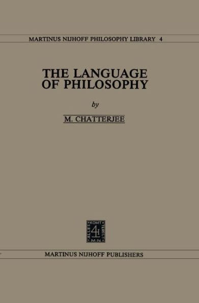 The Language of Philosophy / Edition 1