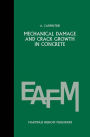 Mechanical damage and crack growth in concrete: Plastic collapse to brittle fracture