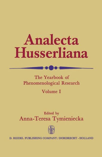 Analecta Husserliana