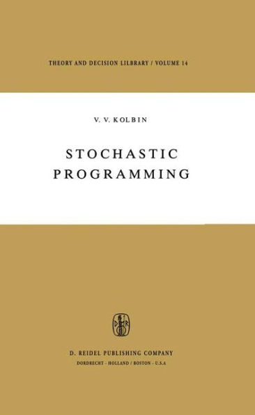 Stochastic Programming
