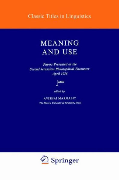 Meaning and Use