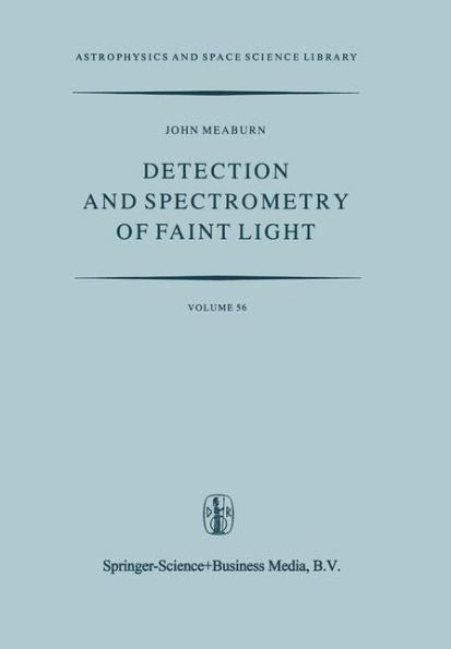 Detection and Spectrometry of Faint Light
