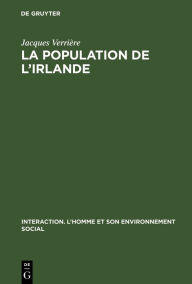 Title: La population de l'Irlande, Author: Jacques Verrière