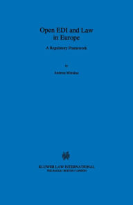 Title: Open EDI and Law in Europe: A Regulatory Framework, Author: Andreas Mitrakas