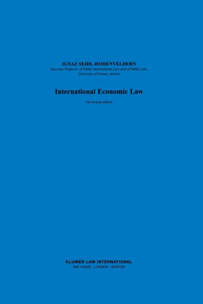 International Economic Law / Edition 3