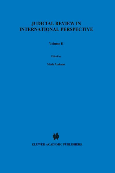 Judicial Review in International Perspective