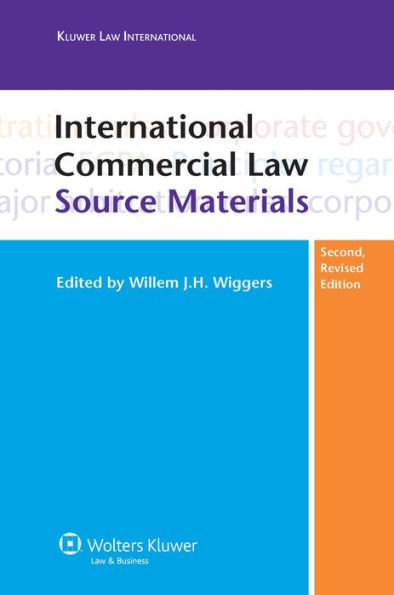 International Commercial Law, Source Materials 2nd edition