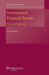 Title: International Financial System: Policy and Regulation, Author: Ross P. Buckley