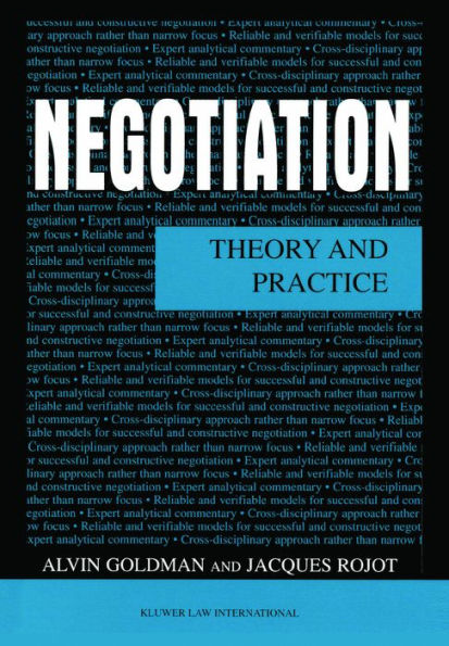 Negotiation: Theory and Practice