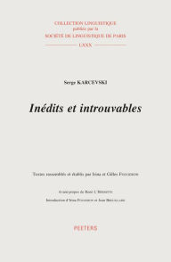 Title: Inedits et introuvables, Author: S Karcevski
