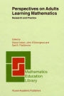 Perspectives on Adults Learning Mathematics: Research and Practice / Edition 1