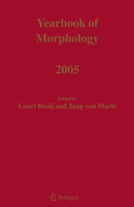 Title: Yearbook of Morphology 2005, Author: Geert Booij