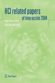 Title: HCI related papers of Interacciï¿½n 2004, Author: Raquel Navarro-Prieto