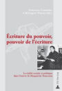 Ecriture du pouvoir, pouvoir de l'ecriture: La realite sociale et politique dans l'oeuvre de Marguerite Yourcenar