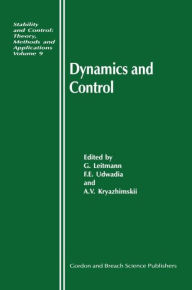Title: Dynamics and Control / Edition 1, Author: George Leitmann