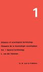Glossary of Acarological Terminology Glossaire de la terminologie acarologique: Volume 1: General Terminology