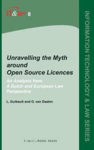 Title: Unravelling the Myth around Open Source Licences: An Analysis from a Dutch and European Law Perspective, Author: Lucie Guibault