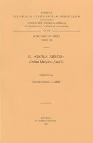 Title: Il Gadla Absadio (Dabra Maryam, Sera'e) Aeth. 104., Author: G Lusini