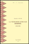 Title: La neologie lexicale berbere (1945-1995) MS9, Author: R Achab