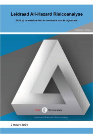 Title: Leidraad All-Hazard Risicoanalyse: Zicht op veerkracht van de organisatie, Author: Marcel J W Spit