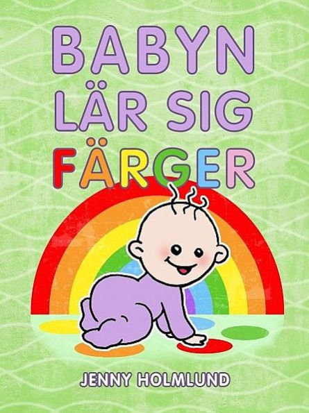 Babyn lär sig färger