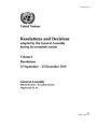 Resolutions and Decisions Adopted by the General Assembly during its Seventieth Session: Resolutions and Decisions Adopted by the General Assembly during its Seventieth Session