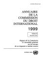 Annuaire de la Commission du Droit International 1999, Vol.II, Partie 2