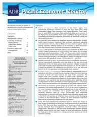 Title: Pacific Economic Monitor July 2011, Author: Asian Development Bank