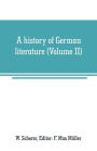 A history of German literature (Volume II)