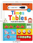 Alternative view 3 of My Big Wipe And Clean Book of Times Tables for Kids: Fun With Maths