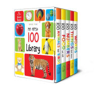 Title: My First 100 Library: Boxset of 5 Early Learning Board Books, Author: Wonder House Books
