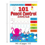 Alternative view 14 of 101 Pencil Control Activity Book: Tracing Practise Book