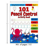 Alternative view 5 of 101 Pencil Control Activity Book: Tracing Practise Book