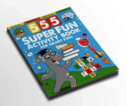 Alternative view 2 of 555 SUPER FUN Activity Book for Smart Kids