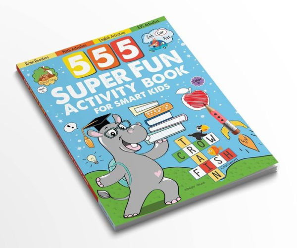 555 SUPER FUN Activity Book for Smart Kids