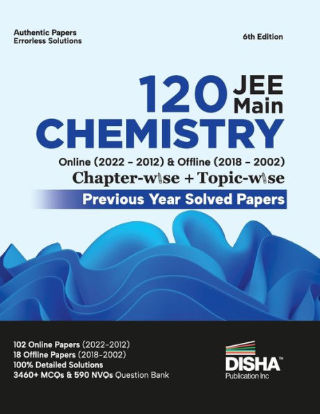 Disha Jee Main Chemistry Online Offline