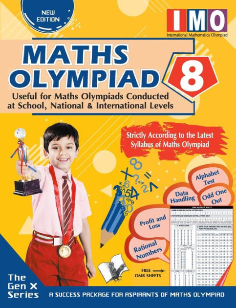 International Maths Olympiad Class 8(With OMR Sheets) By Prasoon Kumar ...