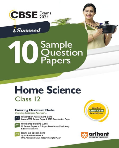 Arihant Cbse Sample Question Paper Class Home Science Book For