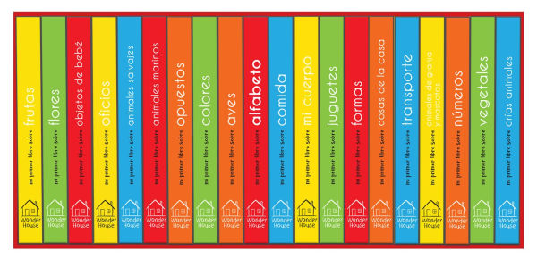 My First Learning Library Box of 20 Board Books - Spanish