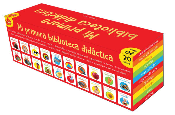 My First Learning Library Box of 20 Board Books - Spanish