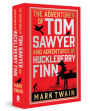 The Adventures of Tom Sawyer & Adventures of Huckleberry Finn: Deluxe Hardbound Edition