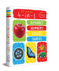 Title: My First 4 In 1: Alphabet, Numbers, Colors, Shapes, Author: Wonder House Books