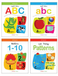 Title: Writing Practice Boxset: Pack of 4 Books (Writing Fun: Write And Practice Capital Letters, Small Letters, Patterns and Numbers 1 to 10), Author: Wonder House Books