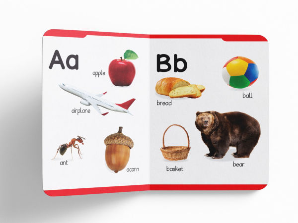 My First Padded Book of Alphabet: Early Learning Padded Board Books for Children