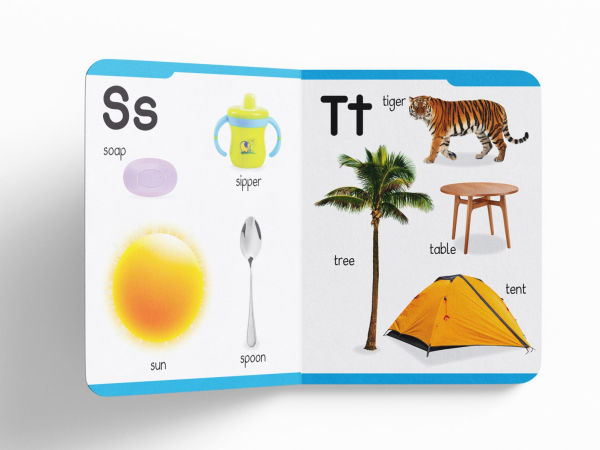 My First Padded Book of Alphabet: Early Learning Padded Board Books for Children