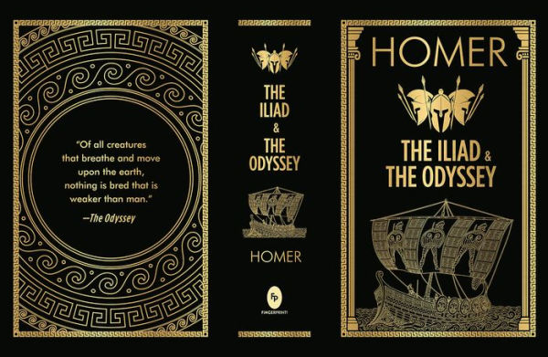 The Iliad & the Odyssey (Deluxe Hardbound Edition)