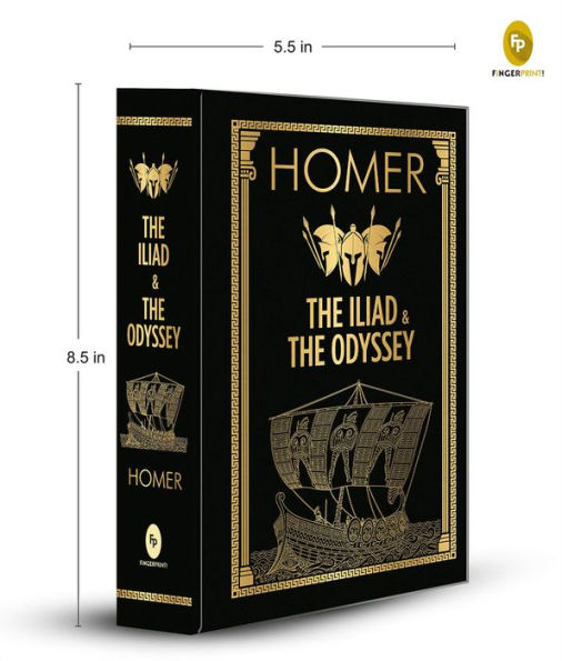 The Iliad & the Odyssey (Deluxe Hardbound Edition)